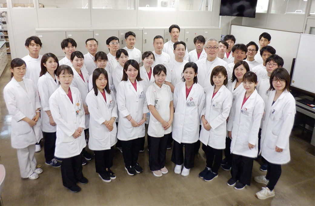 トヨタ記念病院 薬剤科 集合写真
